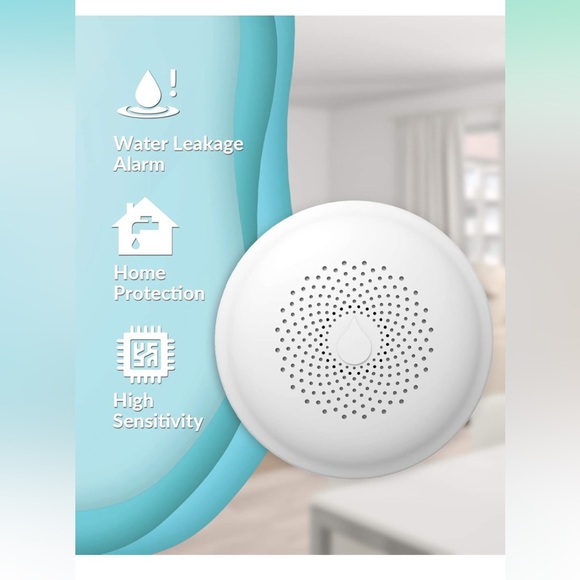 New Ecoey Water Leak Detector (2.4G) Water Sensor Alarm, Smart WiFi, Low battery - Picture 4 of 6